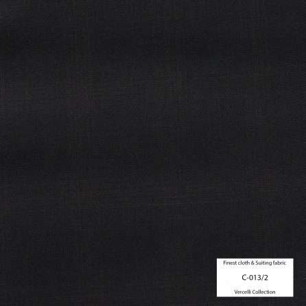 C013/2 Vercelli VIII - 95% Wool - Đen Caro đỏ ẩn